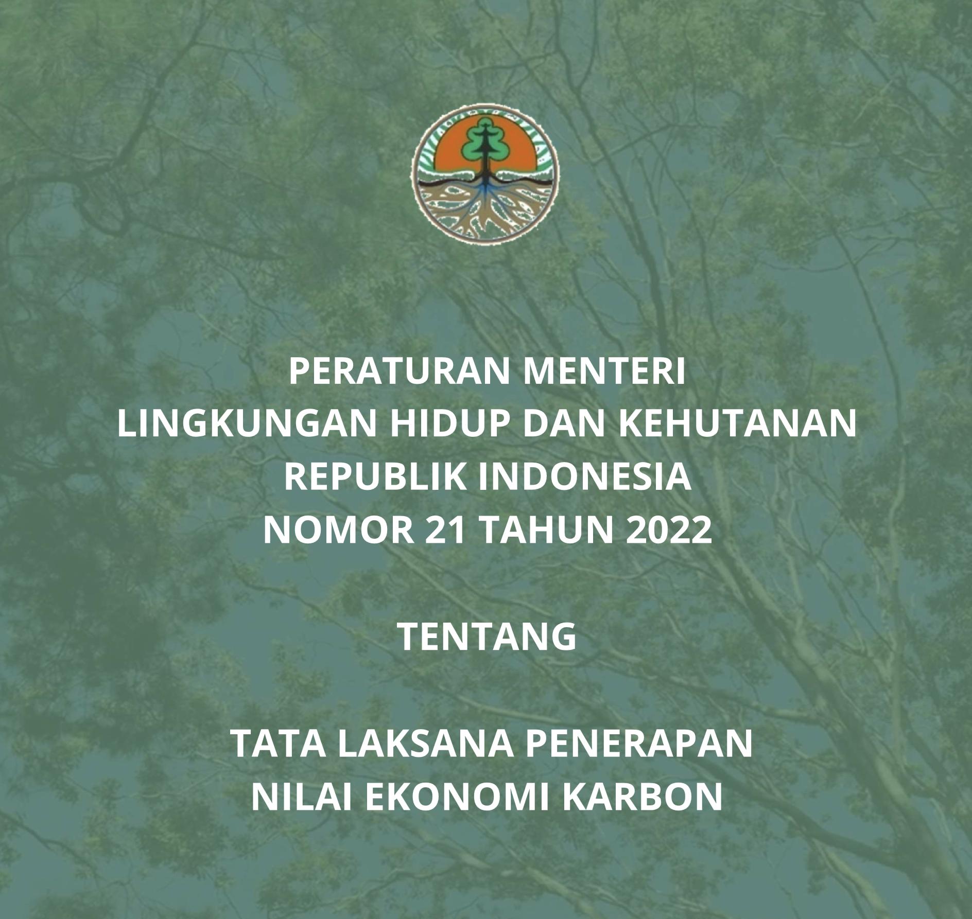 Permen LHK No 21 Tahun 2022